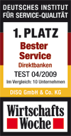 Bester Service Direktbanken