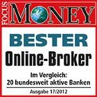 Cortal Consors Bester Online-Broker bei Focus Money