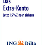 ING-DiBa Tagesgeld: Noch schnell 1,50% Zinsen für 6 Monate sichern