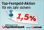 Neu im Vergleich: HVB Festgeld für 1 Jahr
